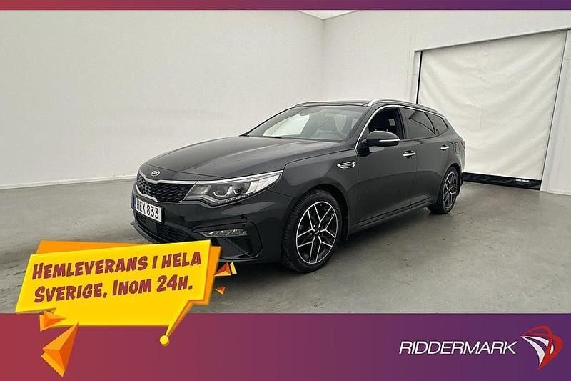 Begagnad Kia Optima GT-Line 180 HK (132 kW) 2018 Svart Kombi