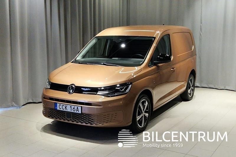 Brun Begagnad 2023 VW Caddy Minibuss | 199 900 kr (Superpris) - Bild 1/4