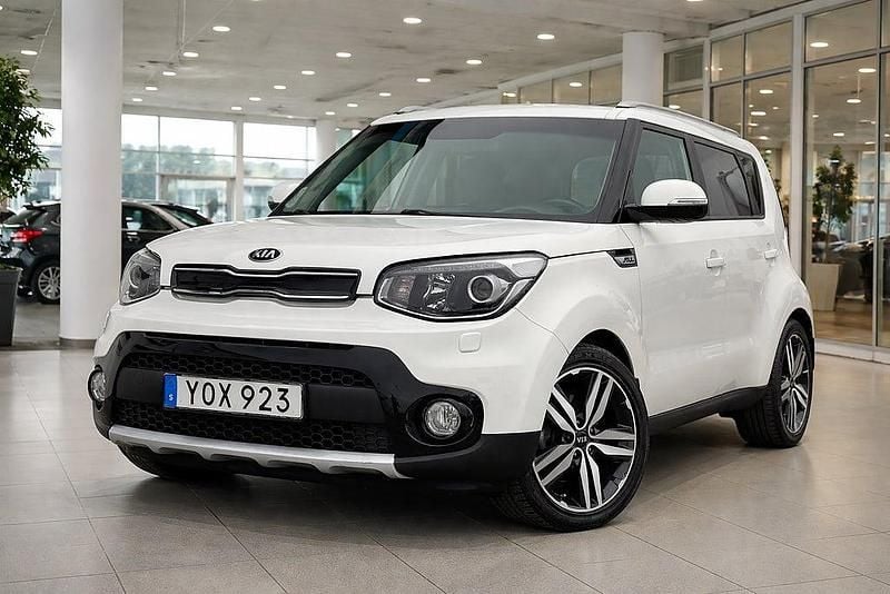 Begagnad Kia Soul 136 HK (100 kW) 2017 Vit SUV