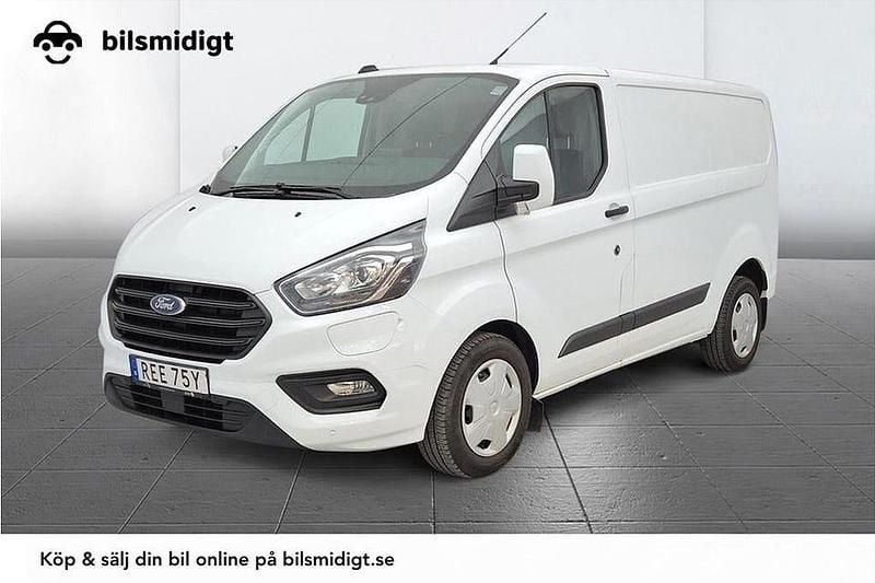 Vit Begagnad 2022 Ford Transit Custom Van | 269 900 kr (Marknadspris) - Bild 1/3
