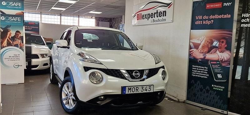 Vit Begagnad 2014 Nissan Juke SUV | 69 900 kr (Marknadspris) - Bild 1/4