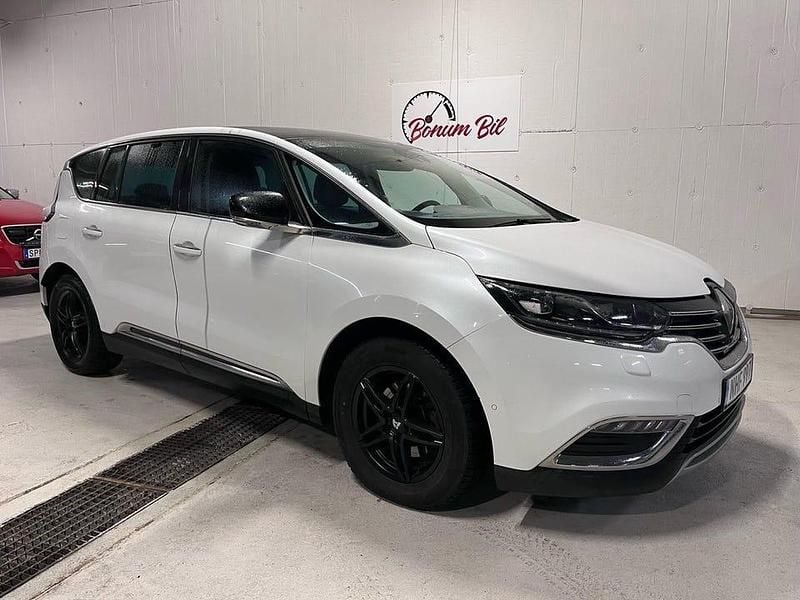 Vit Begagnad 2016 Renault Espace Minibuss | 82 900 kr (Marknadspris) - Bild 1/4