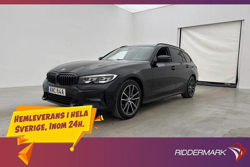 Begagnad BMW 320 Sport Line 190 HK (139 kW) 2019 Svart Kombi
