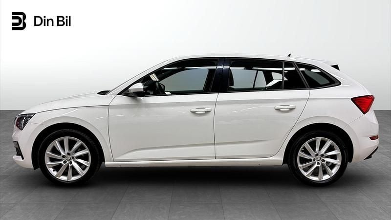 Begagnad Skoda Scala Style 110 HK (80 kW) 2022 Vit Halvkombi