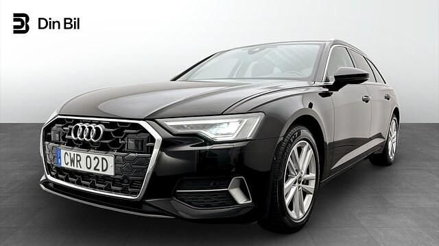 Brilliantsvart Begagnad 2024 Audi A6 Sport Kombi | 399 000 kr - Bild 1/4