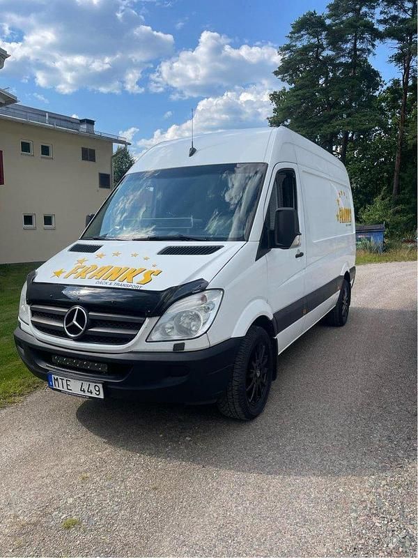 Vit Begagnad 2012 Mercedes Sprinter Van | 130 000 kr (Dyr) - Bild 1/4