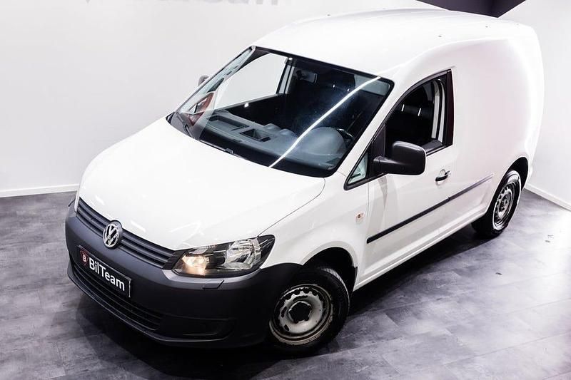 Begagnad VW Caddy 109 HK (80 kW) 2015 Vit Minibuss