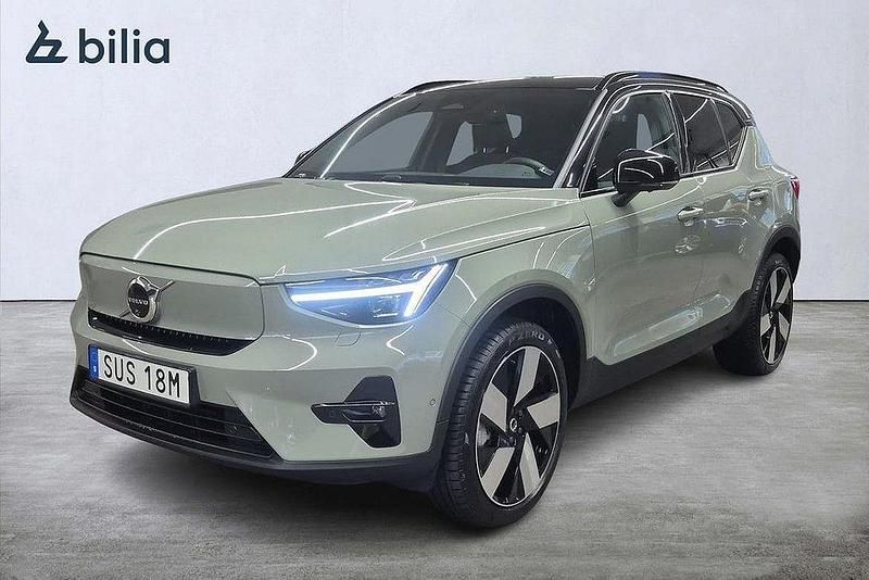 Grön Begagnad 2024 Volvo EX40 Performance SUV | 538 900 kr (Marknadspris) - Bild 1/3