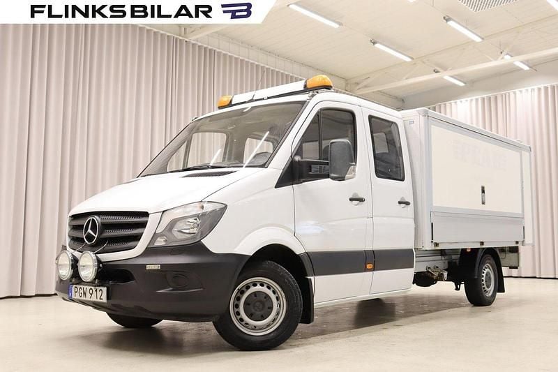 Vit Begagnad 2017 Mercedes Sprinter Van | 349 900 kr - Bild 1/4