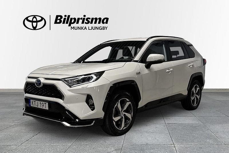 Vit Begagnad 2021 Toyota RAV4 Hybrid Edition SUV | 339 900 kr (Bra pris) - Bild 1/4