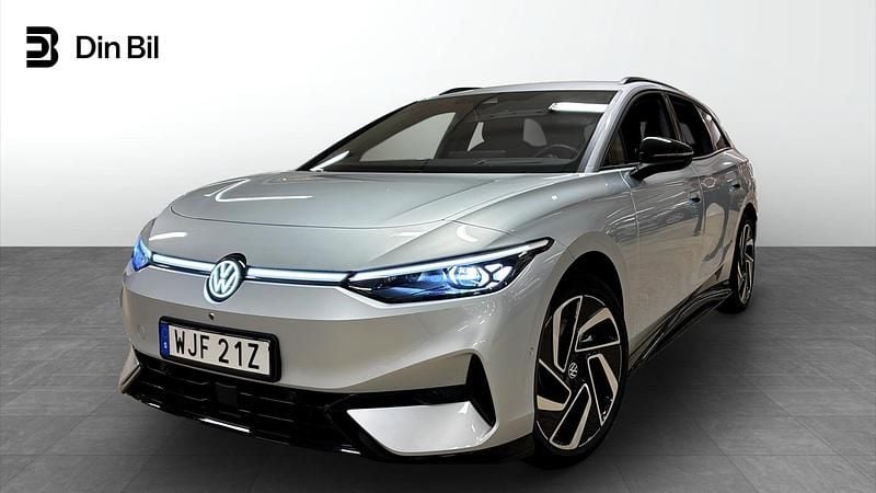 Begagnad VW ID.7 Pro 210 kW (286 HK) 2024 Silver (scale silver metallic) Kombi