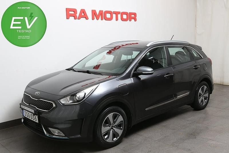 Grå Begagnad 2018 Kia Niro Advance SUV | 169 900 kr (Bra pris) - Bild 1/3