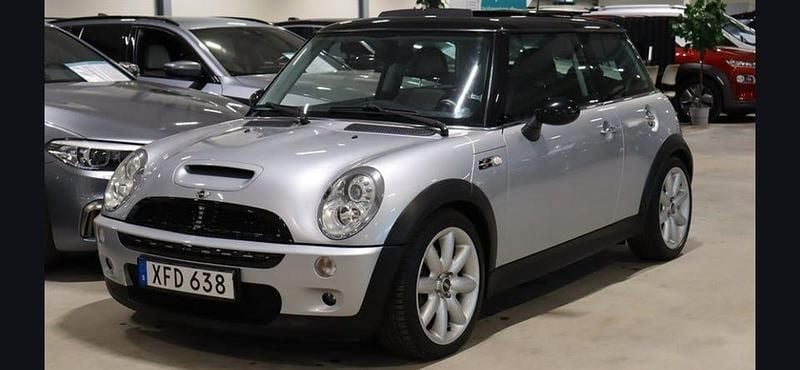 Begagnad Mini Cooper S 170 HK (125 kW) 2006 Silvermetallic Halvkombi