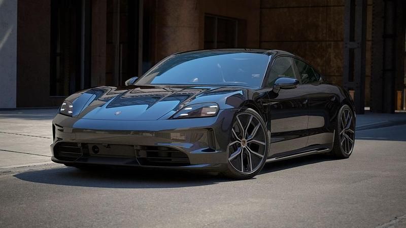 Svart Ny 2026 Porsche Taycan Sedan | 1 538 500 kr - Bild 1/4