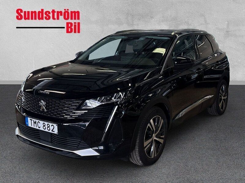 Svart Begagnad 2020 Peugeot 3008 Allure SUV | 234 900 kr (Marknadspris) - Bild 1/3