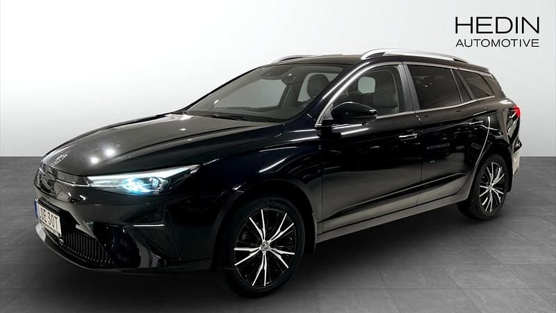 Svart Begagnad 2022 MG MG5 EV Long Range Kombi | 199 900 kr (Bra pris) - Bild 1/4