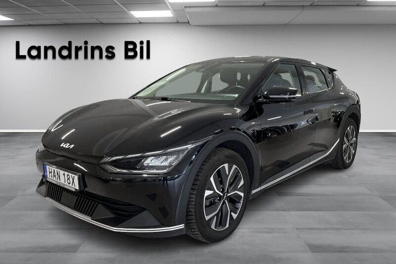 Svart Begagnad 2021 Kia EV6 4 SUV | 289 900 kr - Bild 1/4