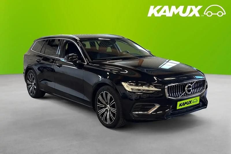 Svart Begagnad 2021 Volvo V60 Inscription Kombi | 289 700 kr (Bra pris) - Bild 1/4