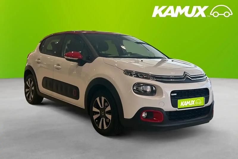 Vit Begagnad 2017 Citroën C3 PureTech SUV | 117 900 kr (Marknadspris) - Bild 1/4