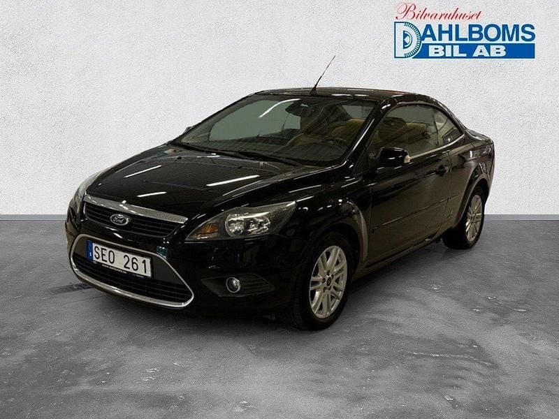 Svart Begagnad 2008 Ford Focus Cabriolet Titanium Cab | 94 900 kr - Bild 1/4