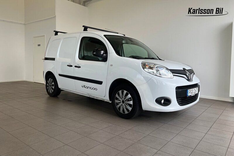 Vit Begagnad 2017 Renault Kangoo Minibuss | 74 900 kr (Marknadspris) - Bild 1/4