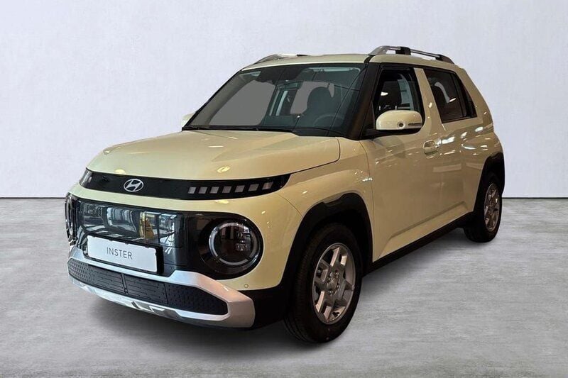 Gul Ny 2024 Hyundai Inster Advanced Halvkombi | 349 900 kr - Bild 1/4
