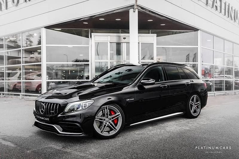 Begagnad Mercedes C63S AMG AMG 510 HK (375 kW) 2020 Svart Kombi
