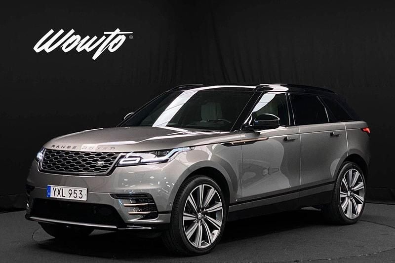 Grå Begagnad 2017 Land Rover Range Rover Velar HSE Dynamic SUV | 399 800 kr - Bild 1/3