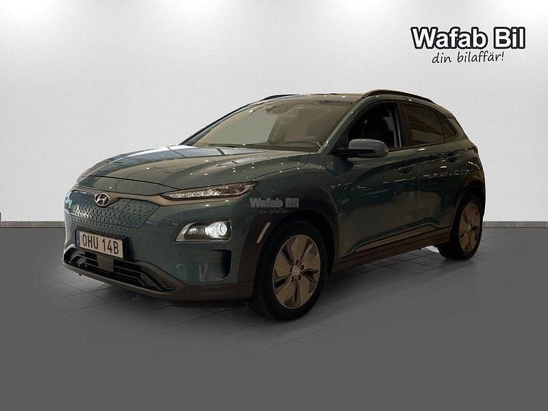 Blå Begagnad 2020 Hyundai Kona Advanced SUV | 179 900 kr - Bild 1/4