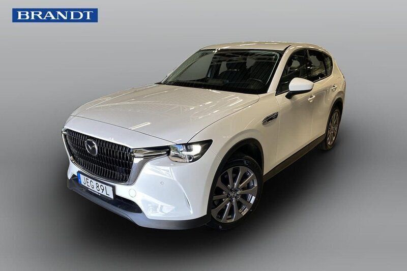 Vit Begagnad 2022 Mazda CX-60 SUV | 399 900 kr (Marknadspris) - Bild 1/4