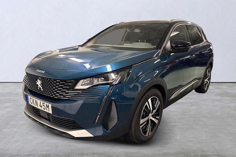 Blå Begagnad 2021 Peugeot 3008 SUV | 335 000 kr (Dyr) - Bild 1/4
