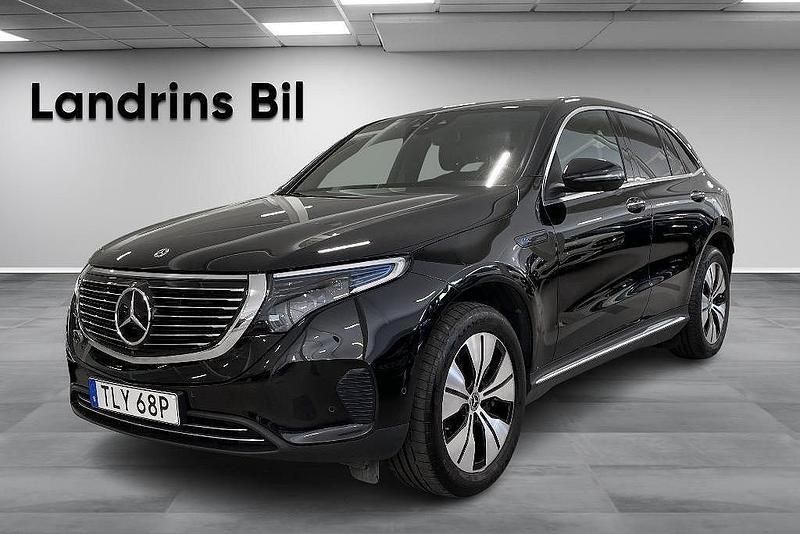 Svart Begagnad 2022 Mercedes EQC400 SUV | 399 900 kr (Bra pris) - Bild 1/4