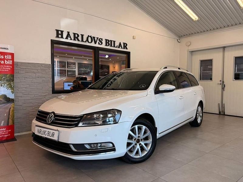 Vit Begagnad 2014 VW Passat Kombi | 77 000 kr (Marknadspris) - Bild 1/4