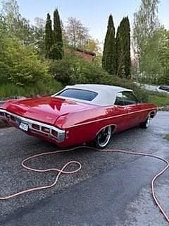 Begagnad Chevrolet Impala cabriolet 272 HK (200 kW) 1969 Röd Cab