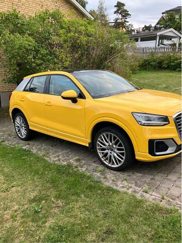 Gul Begagnad 2018 Audi Q2 Proline SUV | 235 000 kr (Dyr) - Bild 1/4