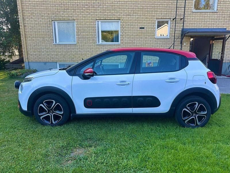 Vit Begagnad 2019 Citroën C3 Halvkombi | 89 000 kr (Bra pris) - Bild 1/4