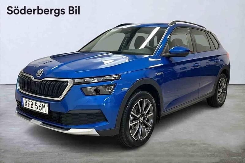Blå Begagnad 2023 Skoda Kamiq SUV | 269 000 kr - Bild 1/1