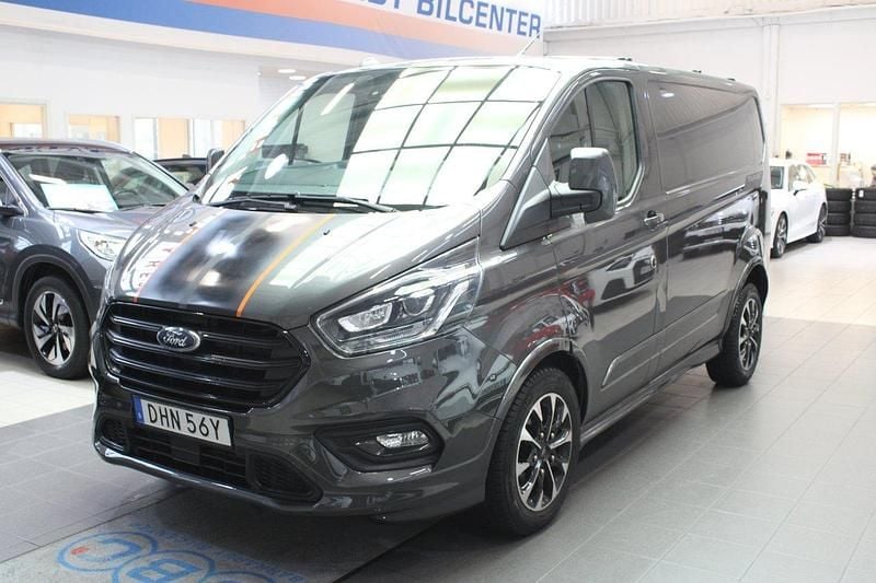 Grå Begagnad 2021 Ford Transit Custom Van | 269 000 kr (Superpris) - Bild 1/4