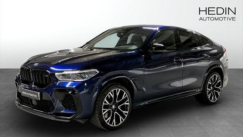 Blå (blue) Begagnad 2020 BMW X6 M Competition Edition SUV | 873 700 kr - Bild 1/2