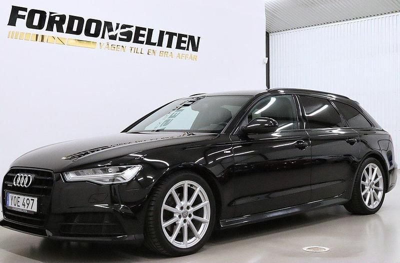Svart Begagnad 2017 Audi A6 S-Line Kombi | 229 900 kr (Bra pris) - Bild 1/4