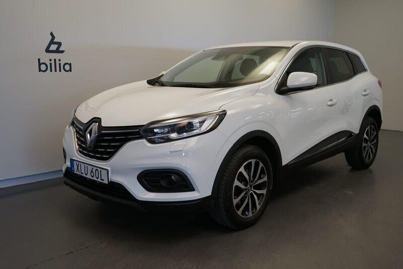 Vit Begagnad 2022 Renault Kadjar Intens SUV | 189 500 kr (Marknadspris) - Bild 1/3
