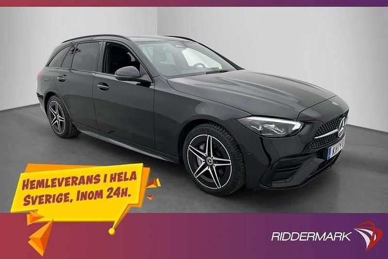 Svart Begagnad 2023 Mercedes C300 AMG | 428 800 kr - Bild 1/3