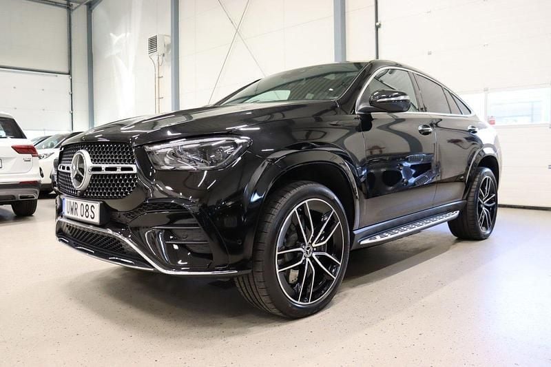 Svart Begagnad 2023 Mercedes GLE350 AMG Sportkupé | 1 099 800 kr - Bild 1/4