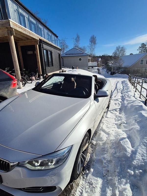 Begagnad BMW 428 Luxury Line 245 HK (180 kW) 2014 Mineral white metallic Cab