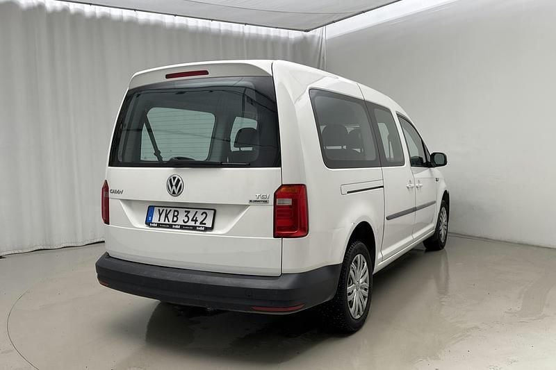 Begagnad VW Caddy Maxi Life Life 110 HK (80 kW) 2017 Vit Minibuss