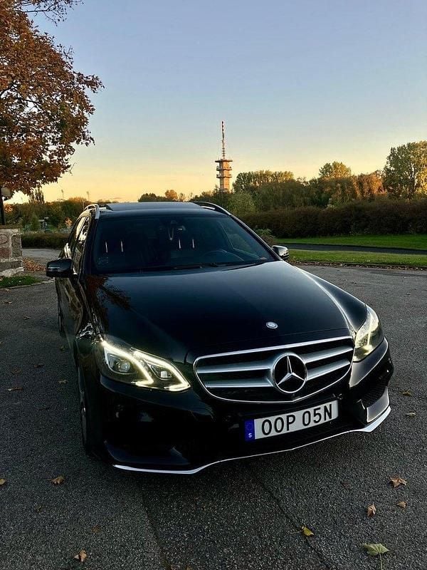Svart Begagnad 2014 Mercedes E350 Kombi | 165 000 kr (Bra pris) - Bild 1/4