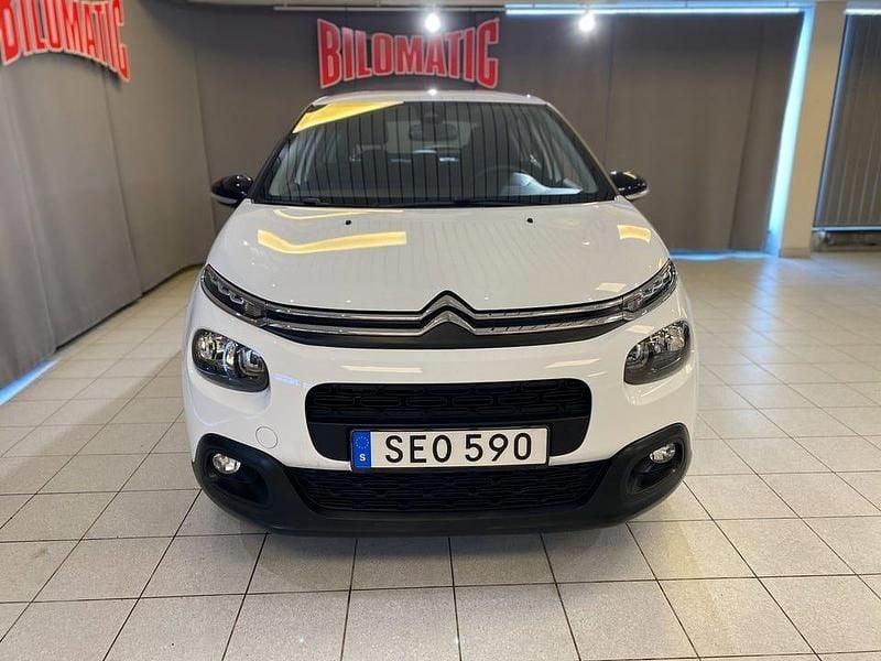 Begagnad Citroën C3 Feel 83 HK (61 kW) 2020 Vit Halvkombi