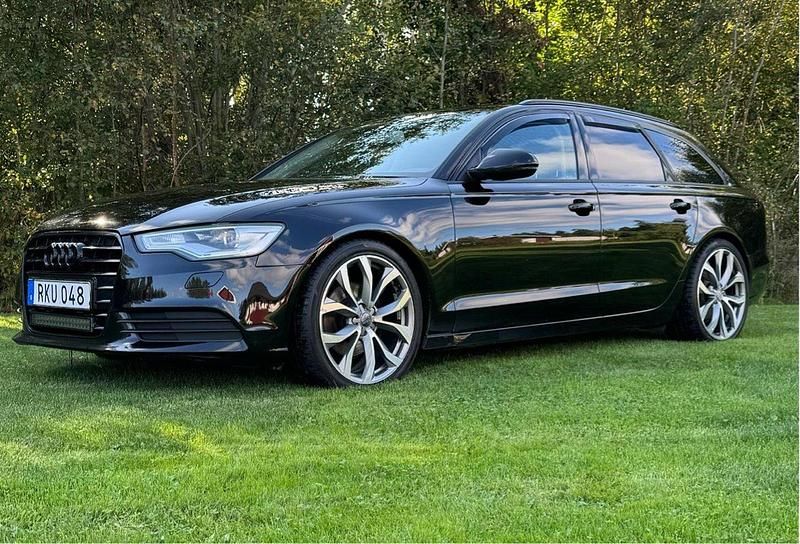 Svart Begagnad 2012 Audi A6 Proline Kombi | 105 000 kr (Bra pris) - Bild 1/4