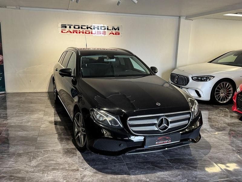Begagnad Mercedes E220 Avantgarde 195 HK (143 kW) 2017 Svart Kombi