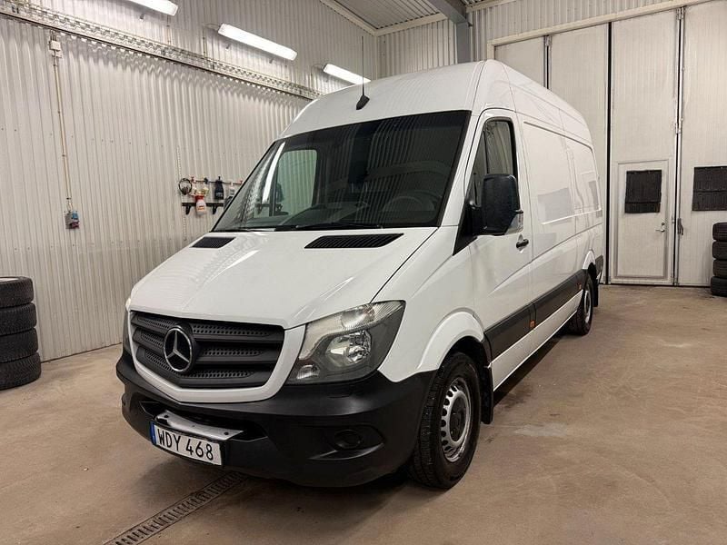 Vit Begagnad 2018 Mercedes Sprinter Van | 165 000 kr (Bra pris) - Bild 1/4